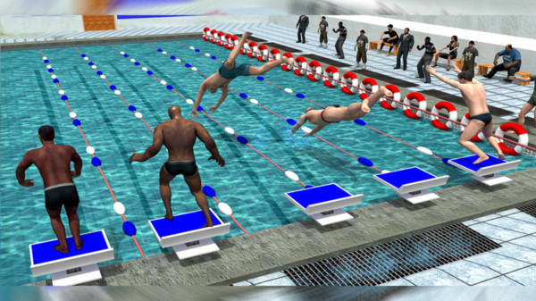 游泳锦标赛-游戏截图3