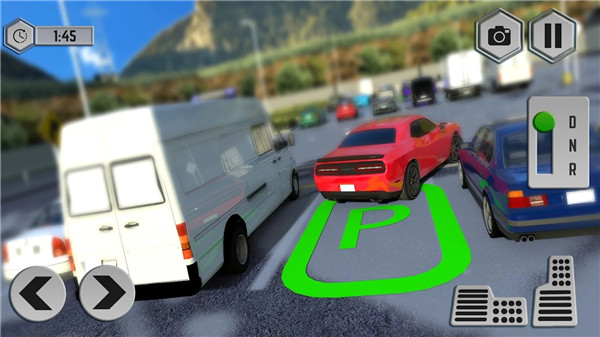 真正的停车场学校司机-游戏截图1
